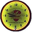 Gibson Guitar Pick Neon Wall Clock 20 Inch Made In USA New