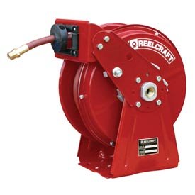 Dual Pedestal, 1/4 X 50ft, 300 Psi, 35 Lbs, Air/Water With Hose
