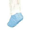 Valutek Cleanroom Shoe Cover Polyethylene XL Blue, 100/Bg