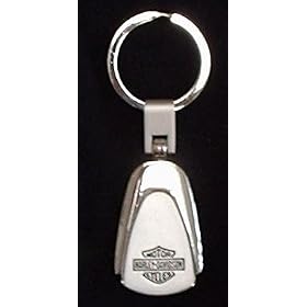 Harley Davidson Keychain Key Chain ring keyring chrome
