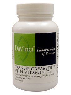 Davinci Labs - Orange Cream DHA w/ Vitamin D3 