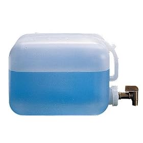 FDA-approved high-density polyethylene container, 5 gallon