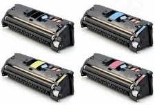 Green UnitedHP 2550 122A 4 Color Set (Black, Cyan, Magenta, Yellow) Q3960A, Q3961A, Q3962A, Q3963A for use in HP Color LaserJet 2550, 2820, 2840, 2550n, 2550LN Series Printers Black:6,000 (set)