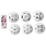 Konad 6x Image Plates+20 Nail Tip Collection. Konad Newest Image M76.m77.m78.m78.m80.m81