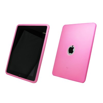 Premium Pink Silicone Gel Skin Cover Case for