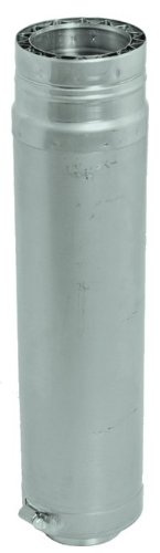 DuraVent W2-AVL8 Stainless Steel FasNSeal 8 Inch Double Wall Adjustable Vent Length From the FasNSeal Series