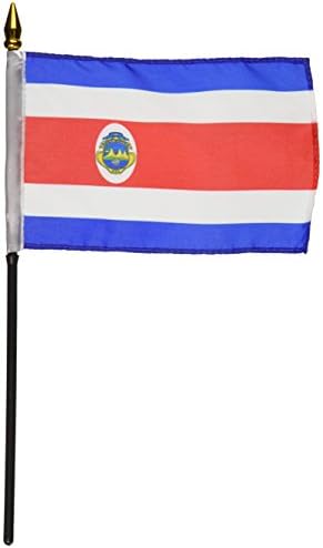 US Flag Store Costa Rica Flag 4 by 6-Inch