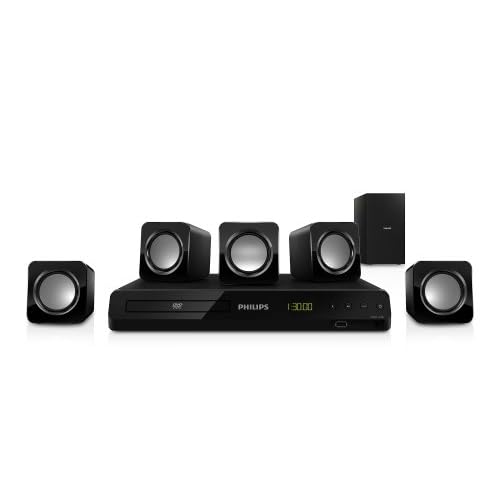 Packs enceintes Home cinema PHILIPSHTD350012NOIR5.1