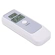 HDE TM New White Digital Pocket Alcohol Breathalyzer w/ LCD Screen and Clock