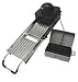 Jiminox Professional French Mandoline w/ 7 Blades FREE Stainless Steel Odour Remover ...