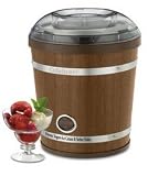 Cuisinart ICE-35 2-Quart Wooden Ice Cream Maker With Deni Electric Ice Cream Scoop