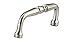 Richelieu Hardware BP1450195 Classic Brass Handle Pull ,3    ", Brushed Nickel