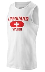 Speedo Lifeguard Tank Thick Straps Male