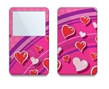 Heart Parade Design Decal Protective Skin Sticker for Apple iPod video 5th Gen 30GB/ 60GB/ 80GB