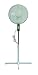 TPI OSF-16 Oscillating Office Fan, 16" Blade Diameter, 40" H Floor Fan