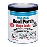 Kool Seal KST040777-14 UV-Resistant Black Patch & Coat