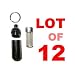 SE Small Pill/ID Holder Keychain (Assorted Colors) (12PK)