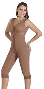 Colombian Tummy Girdle with Bra High Compression 9262