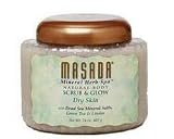 Masada Dry Skin Moisturizing Scrub & Glow 20 oz scrub