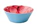 Present Time Ice cream Bowl Melamine plastic diameter 14.5cm blue base strawberry flavour