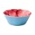 Present Time Ice cream Bowl Melamine plastic diameter 14.5cm blue base strawberry flavour