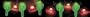 Cactus and Sombrero Mexican Fiesta String Lights - Set of 10