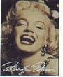 Marilyn Tin Sign Closeup
