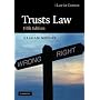 Trusts Law: Text and Materials (Law in Context) by Graham Moffat