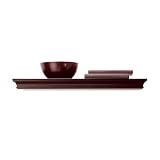 24 Straight Ledge Wall Shelf - Mahogany