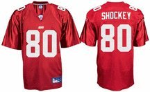 Jeremy Shockey New York Giants #80 Replica Reebok NFL Football Jersey (Alternate)