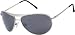 Hochwertig verarbeitete Unisex-Sonnenbrille im Pilotenstyl, nickelfrei (!)  - Filterkategorie: 3- 
CE-zertifiziert- Federscharniere