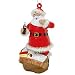 Santa Holding Coca-Cola Ornament