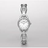 Fossil Three Hand Silver Dial Watch