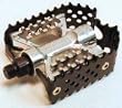 ODYSSEY PEDALS BMX TRIPLE TRAP-9/16 BLK/SL