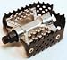 ODYSSEY PEDALS BMX TRIPLE TRAP-9/16 BLK/SL