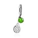 Tennis Ball & Tennis racket Charm 925 Sterling Silver tennis racquet Charm Beads for Bracelet & Necklace