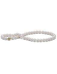 AA+ Quality, 18-inch, 9.0-9.5 mm, White Akoya Pearl Necklace