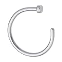 20G 5/16" Stainless Steel Classic Nose Hoops
