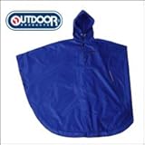 【OUTDOOR】 レインポンチョ 雨合羽 子供用 レインコート カッパ お子様 キッズ 3色