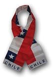 Chile  Flag Scarf