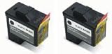 Take4Less 2-pack Black T0529 Remanufactured Ink Cartridge for DELL T0529 - A920 720 T0529 T0530