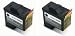 Electronics : Take4Less 2-pack Black T0529 Remanufactured Ink Cartridge for DELL T0529 - A920 720 T0529 T0530
