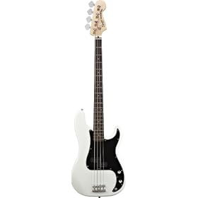 Squier by Fender Vintage Modified Precision Bass, Olympic White