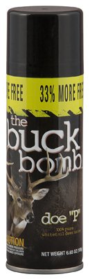 Buck Bomb MM-BB-DP-33 Deer Hunting Scent, Doe Urine, 6.65-oz. Spray