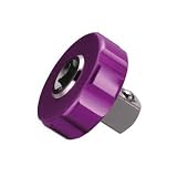 DEEN 1/4sq→3/8sq変換ラチェットスピンナーアダプター パープル