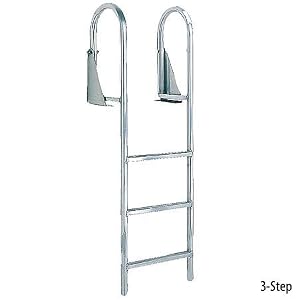 Dockmate Wide Step Flip-Up Dock Ladders by