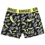 Bawbags Guns N Bananas Boxers - Black