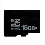 16GB MicroSD Memory Card without Adapter - In Jewel Case [Non Retail Packaging]