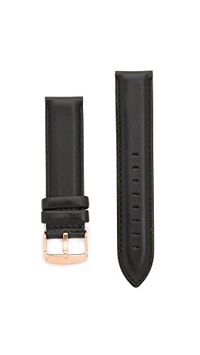 Daniel Wellington Women's Sheffield Replacement Leather Watch Band, Rose Gold