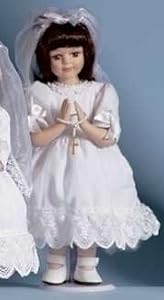 Buy Gift Warehouse Games - Church Supply Warehouse Communion Gifts, Tall Porcelain Communion Doll, 12-inch, Brunette